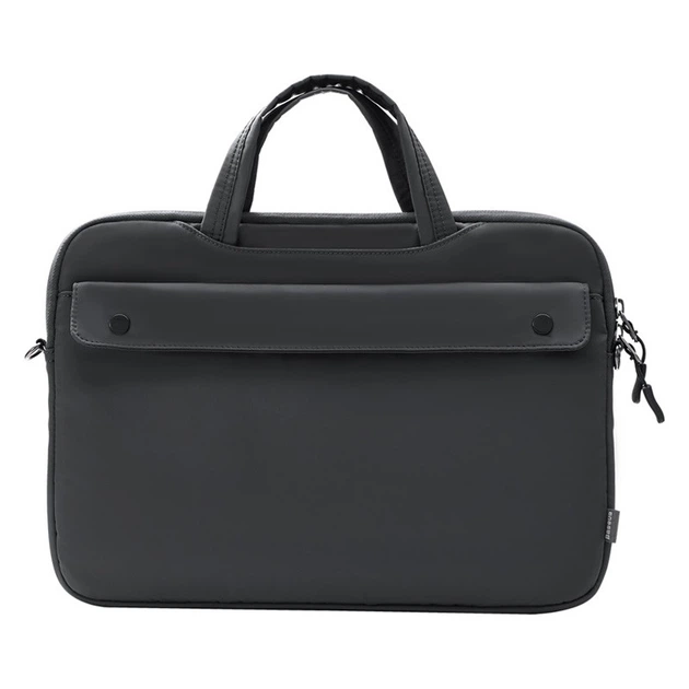 Сумка для ноутбука BASEUS Basics Series 16" Shoulder Computer Bag Dark Grey (LBJN-16H) - изображение 3