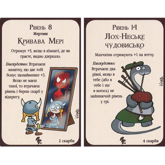 Настольная игра Третя Планета Манчкін. Легенди УКР (10505) - изображение 6