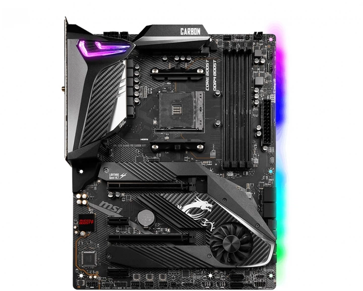 Материнська плата MSI MPG X570 Gaming Pro Carbon WiFi Socket AM4 - зображення 2