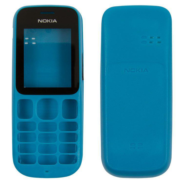 Корпус Nokia 101, красный, передняя и задняя панель