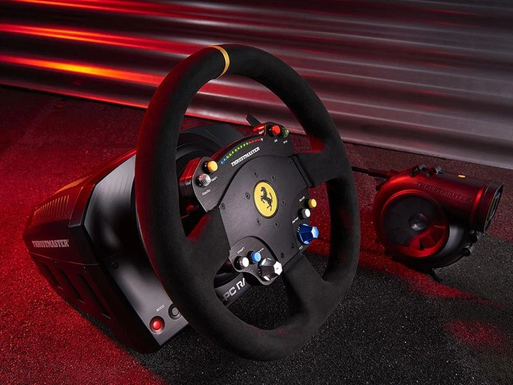 Kierownica Thrustmaster TS-PC Racer Ferrari 488 Challenge Edition Czarna (2960798) - obraz 6