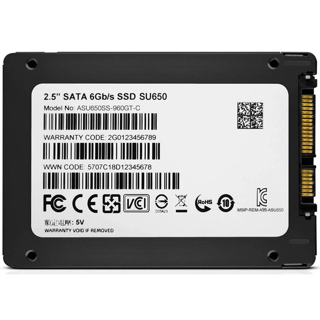 SSD накопичувач ADATA Ultimate SU650 960 GB (ASU650SS-960GT-R) - зображення 5