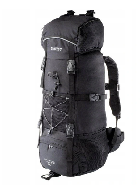 Рюкзак Hi-Tec TOSCA 50L Чорний - Фото 1 Рюкзак Hi-Tec TOSCA 50L Чорний - зображення 1