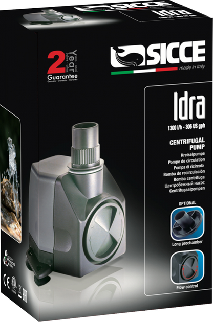 Универсальная циркуляционная помпа SICCE IDRA 1300 л/ч (PRD100) - изображение 2