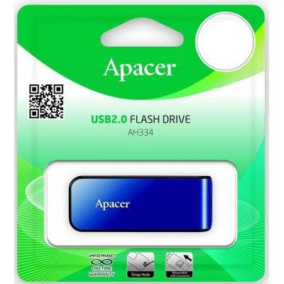 USB флеш накопитель Apacer 32GB AH334 blue USB 2.0 - Фото 6 USB флеш накопитель Apacer 32GB AH334 blue USB 2.0 - изображение 6