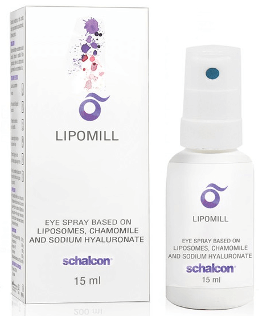 Краплі для очей Schalcon Lipomill (Ліпоміл) (спрей) 15 мл - зображення 1