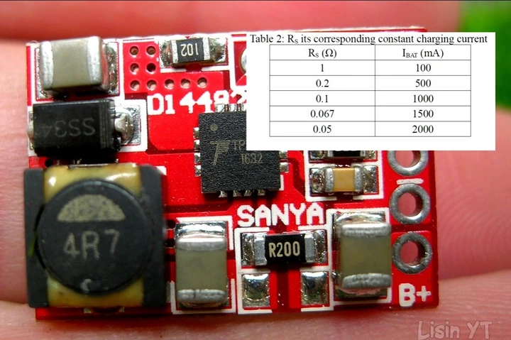 Модуль зарядки, Контролер LiFePO4 3.2V/ li-io 3.7V (TP5000) 1A/2А - изображение 5
