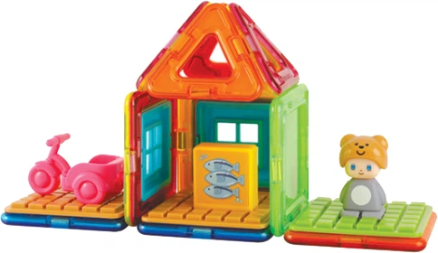 Klocki magnetyczne Magformers Domek pingwina 20 elementów (730658050187) - obraz 3