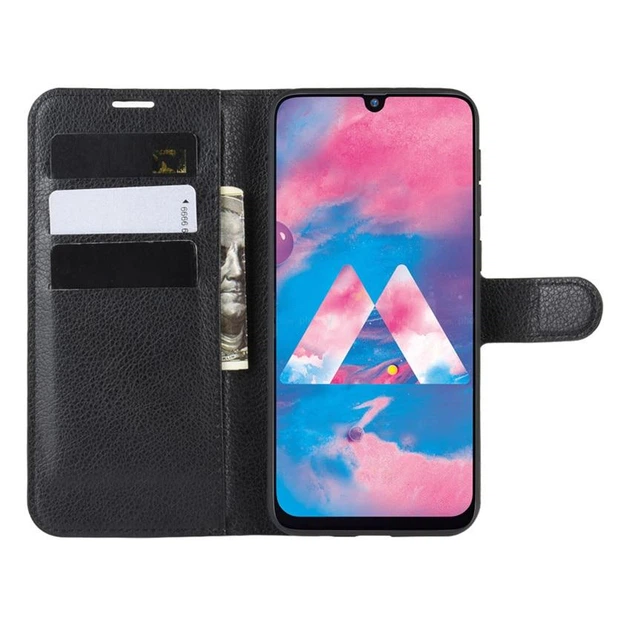 Чохол Luxury для Samsung Galaxy M21 (M215) книжка чорний - Фото 2 Чохол Luxury для Samsung Galaxy M21 (M215) книжка чорний - зображення 2