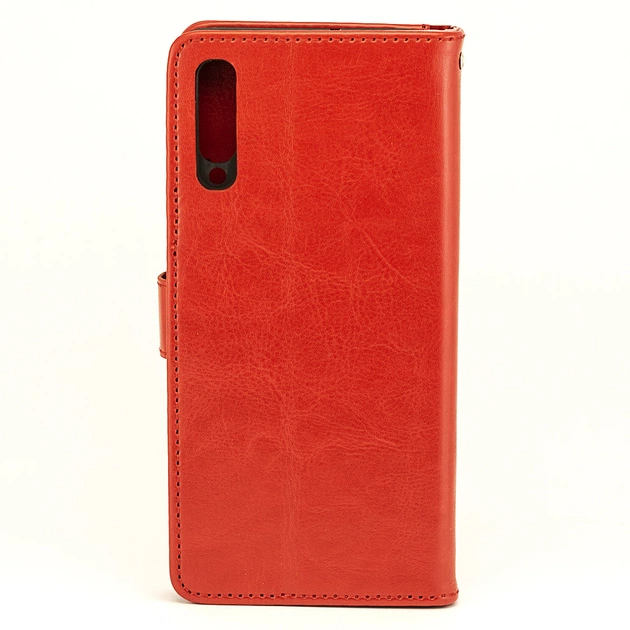 Чохол Idewei для Samsung Galaxy A50 2019 / A505F книжка шкіра PU червоний - зображення 4