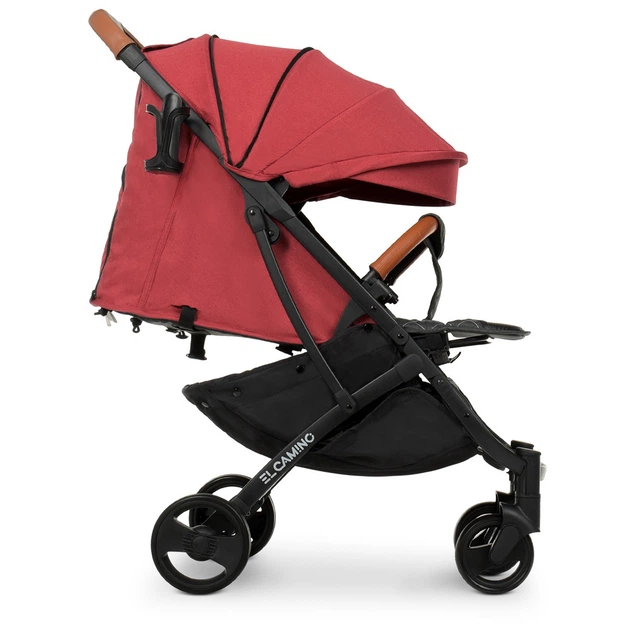 Прогулочная коляска El Camino Yoga II Carmine Red (M 3910) - Фото 4 Прогулочная коляска El Camino Yoga II Carmine Red (M 3910) - изображение 4