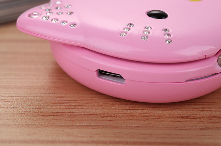 Детский мини мобильный телефон Hello Kitty T99 Mini Розовый