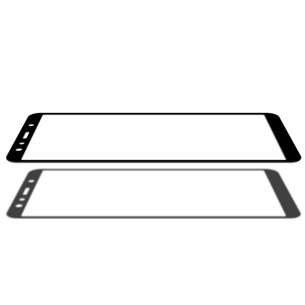 Защитное стекло для SAMSUNG A750 Galaxy A7 (2018) Full Glue (0.3 мм, 2.5D, чёрное) - изображение 2