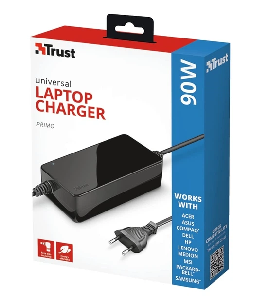 Trust Primo 90W-19V Universal Laptop BLACK - Фото 4 Trust Primo 90W-19V Universal Laptop BLACK - изображение 4