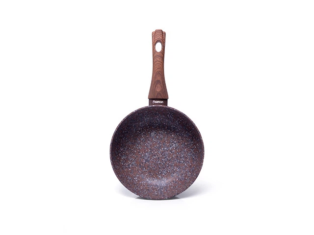 Сковорода Fissman глубокая Magic Brown 20х7.2см алюминиевая с каменным антипригарным покрытием (4465) - изображение 2