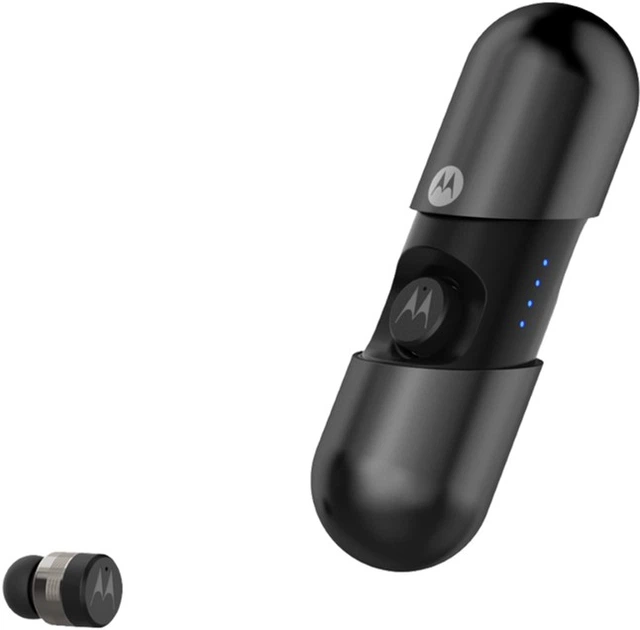 Наушники Motorola Verve Buds 400 Black TWS (SH031 BK) - Фото 1 Наушники Motorola Verve Buds 400 Black TWS (SH031 BK) - изображение 1