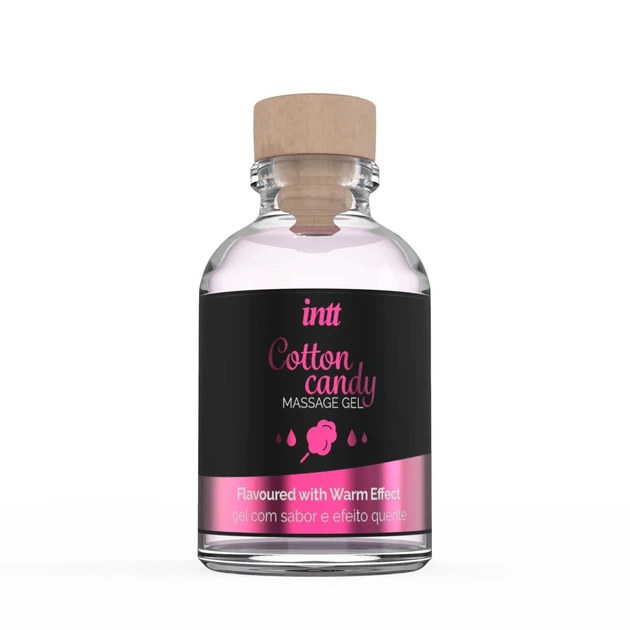 Массажный гель для интимных зон Intt Cotton Candy разогревающий 30 мл - изображение 2