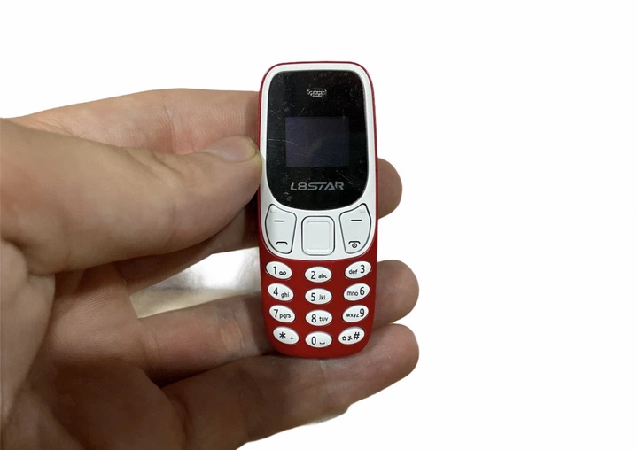 Міні мобільний маленький телефон L8Star BM10 2Sim червоний - Фото 3 Міні мобільний маленький телефон L8Star BM10 2Sim червоний - зображення 3
