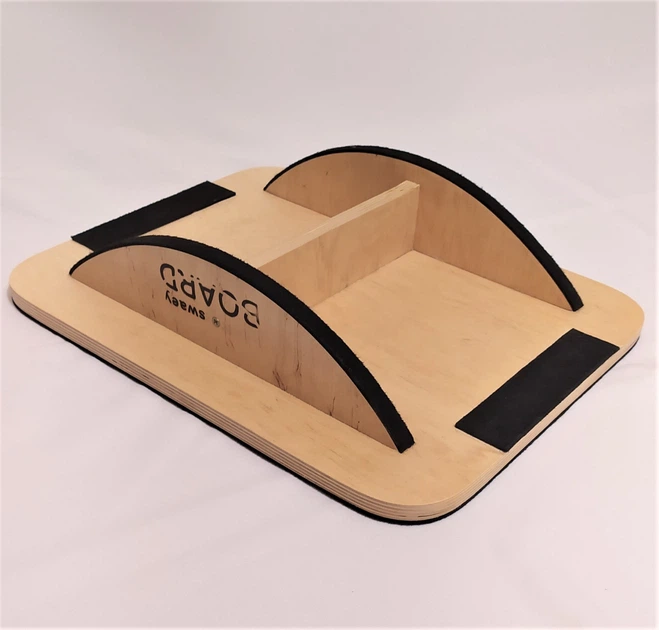 Балансир SwaeyBoard 50х35х10 см черный балансборд - изображение 3