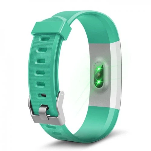 Розумний Фітнес Браслет Smart Band Supero Id115 Original Plus З Пульсометром Зелений - зображення 2