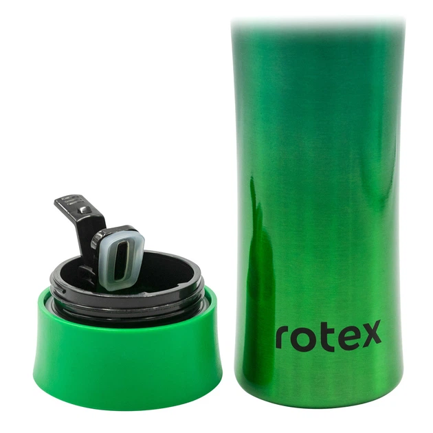 Термокружка Rotex RСTB-312/3-450 450 мл зеленая - Фото 3 Термокружка Rotex RСTB-312/3-450 450 мл зеленая - изображение 3