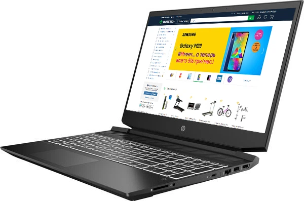 Ноутбук HP Pavilion Gaming 15-ec0004ua (9RH22EA) Dark Grey – фото