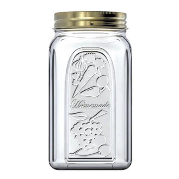 Банка для продуктів Homemade 1000мл з металевою кришкою - изображение 3