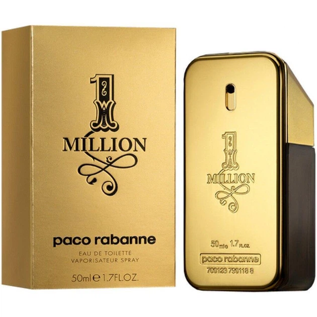 Туалетная вода для мужчин Paco Rabanne 1 Million 50 мл ( 3349666007891) - Фото 1 Туалетная вода для мужчин Paco Rabanne 1 Million 50 мл ( 3349666007891) - изображение 1