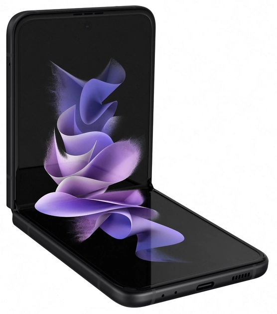 Мобильный телефон Samsung Galaxy Flip3 8/256GB Phantom Black (SM-F711BZKESEK/SM-F711BZKFSEK) - изображение 1