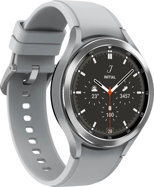 Smartwatch Samsung Galaxy Watch 4 Classic 46mm LTE Silver (SM-R895FZSAEUE) - obraz 3