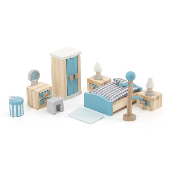 Деревянная мебель для кукол Viga Toys PolarB Спальня (44035) - изображение 2