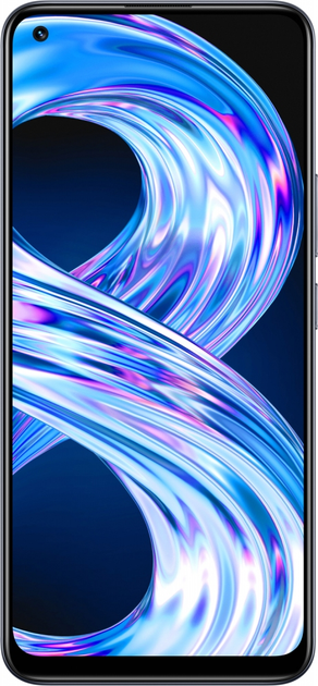 Мобильный телефон Realme 8 6/128GB Punk Black (6941399044890) - изображение 1