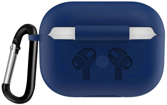 Чехол Silicon Protection BeCover для Apple AirPods Pro Navy Blue (BC_704495) - изображение 2