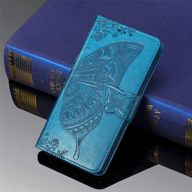 Чохол Butterfly для iPhone 6 Plus / 6s Plus Книжка шкіра PU блакитний Без бренду - зображення 7