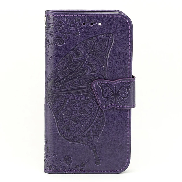 Чохол Butterfly для iPhone 6 Plus / 6s Plus Книжка шкіра PU фіолетовий Без бренду - зображення 6