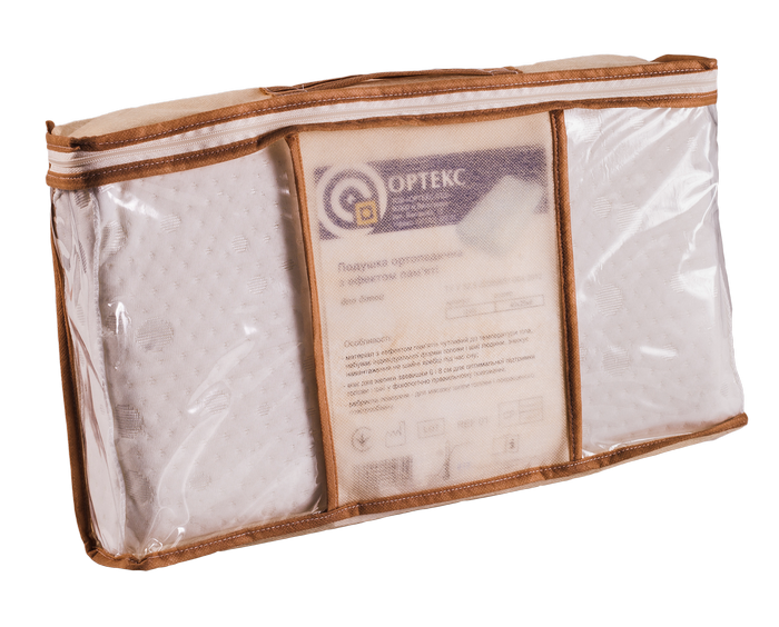 Подушка ортопедична дитяча Memory Foam з ефектом пам'яті (40х25,5х8см) - Фото 3 Подушка ортопедична дитяча Memory Foam з ефектом пам'яті (40х25,5х8см) - зображення 3