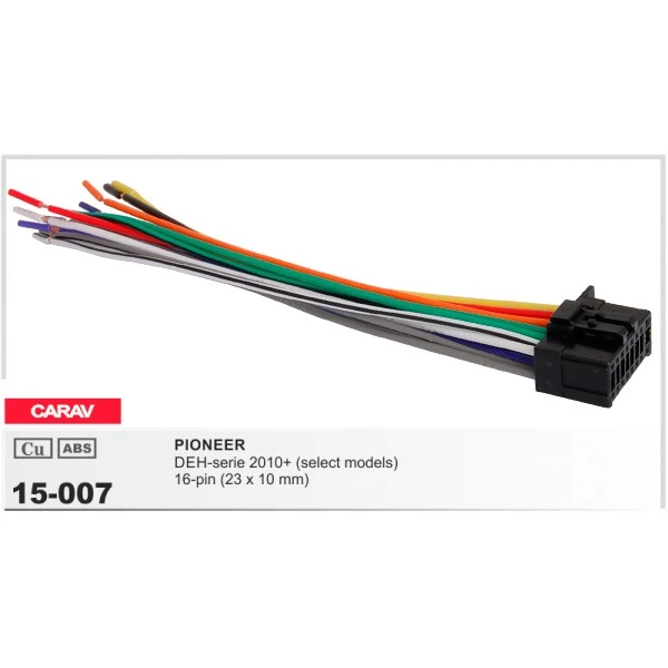 Разъем для магнитолы Pioneer Carav 15-007 - изображение 5