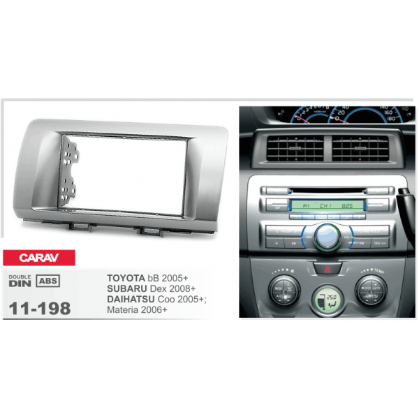 Переходная рамка Carav Daihatsu Materia (11-198) - изображение 4