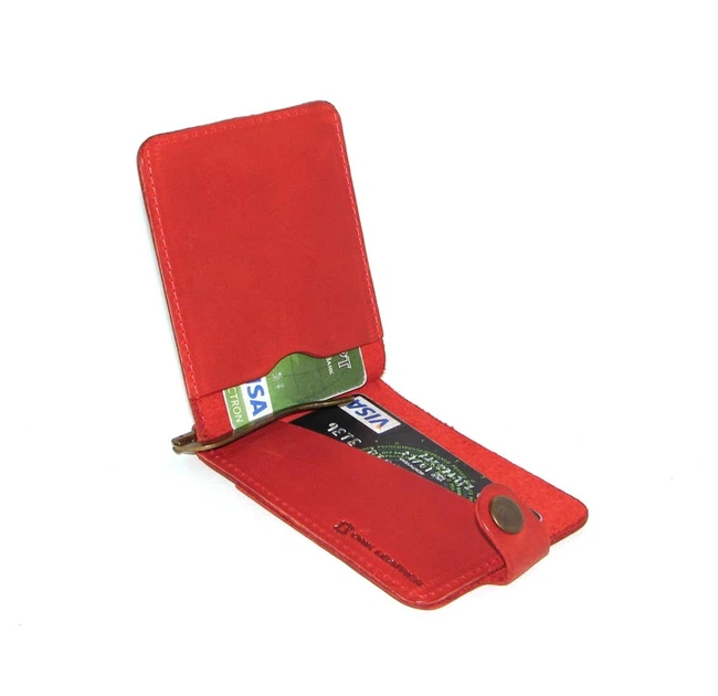 Затиск для грошей DNK Leather DNK Затиск-H col.H - зображення 4