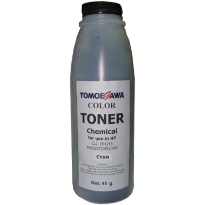 Тонер HP CLJ CP1215/M252/277/451/475 Chemical (45г) Cyan Tomoegawa (THP1215C45) - Фото 1 Тонер HP CLJ CP1215/M252/277/451/475 Chemical (45г) Cyan Tomoegawa (THP1215C45) - изображение 1