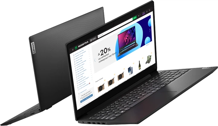 Ноутбук Lenovo IdeaPad 3 15ADA05 (81W101C4RA) Business Black