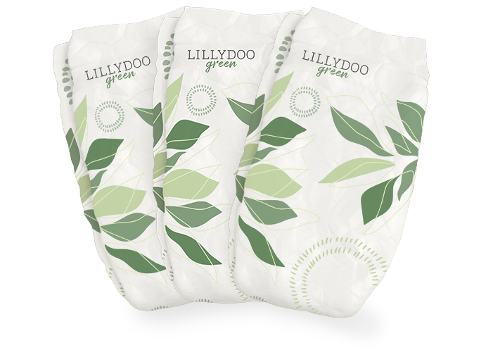Біорозкладні підгузки з небіленої целюлози Lillydoo Green 1 розмір ( 2 -5 кг) уп*41шт - зображення 7