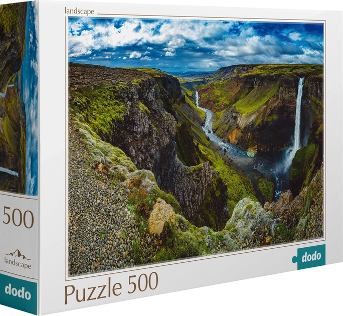 Пазл DoDo Водопад Хауифосс Южная Исландия 500 элементов (300539) 