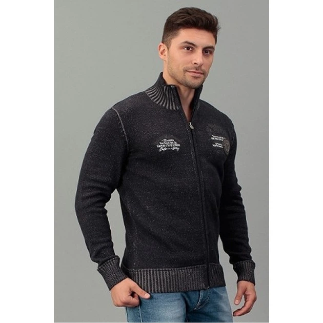 Кофта Tom Tailor 3018571.00.10 темно-сірий меланж, Розмір XL - Фото 4 Кофта Tom Tailor 3018571.00.10 темно-сірий меланж, Розмір XL - зображення 4