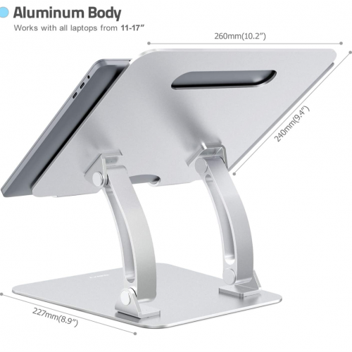 Подставка Nulaxy Aluminum Laptop Stand - изображение 5