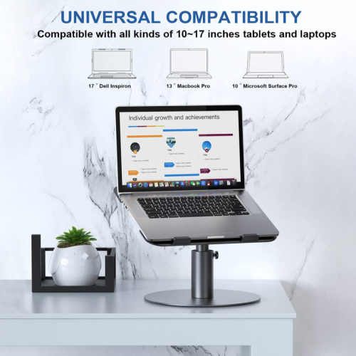 Подставка для ноутбука YoFeW Adjustable Laptop Stand 360 Space Gray - изображение 7