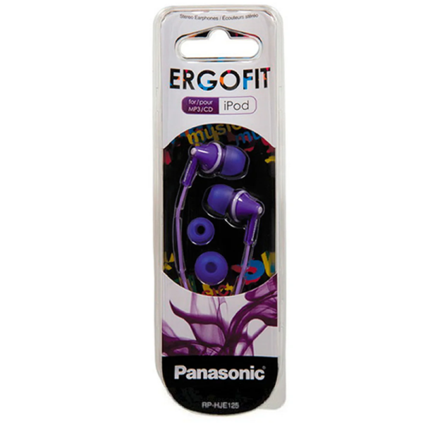 Наушники PANASONIC RP-HJE125E-V Violet - изображение 2