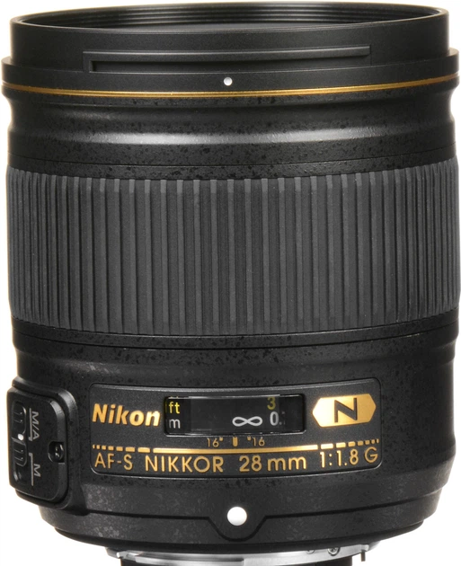 Nikon AF-S Nikkor 28mm f/1.8G (JAA135DA) – фото, відгуки