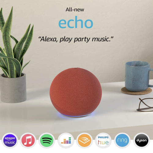 Amazon Echo 4 Limited Edition (PRODUCT)RED - Фото 2 Amazon Echo 4 Limited Edition (PRODUCT)RED - изображение 2
