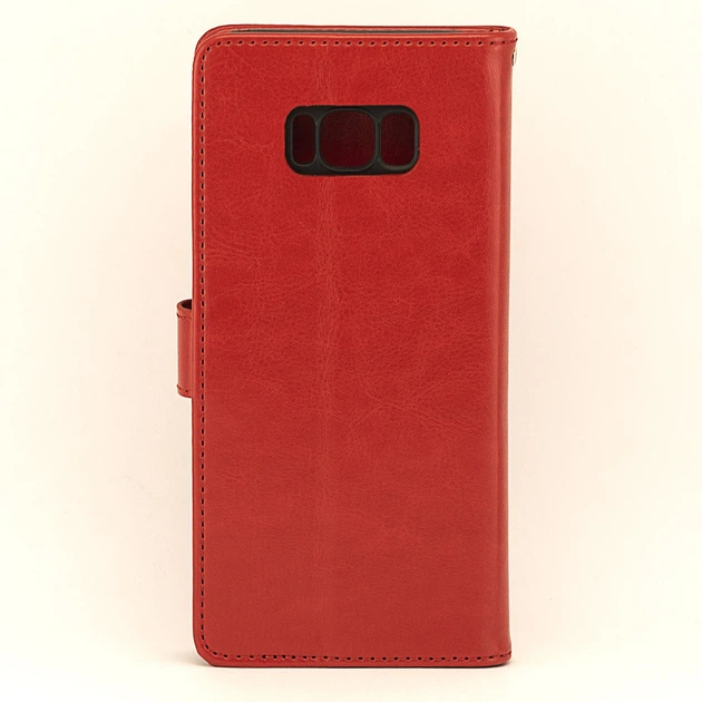 Чохол Idewei для Samsung Galaxy S8 / G950 книжка шкіра PU червоний - Фото 3 Чохол Idewei для Samsung Galaxy S8 / G950 книжка шкіра PU червоний - зображення 3